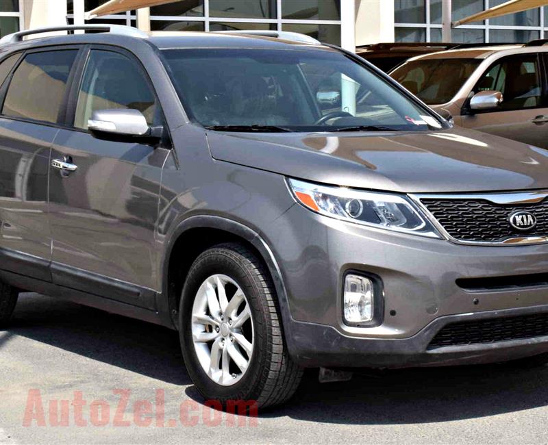 KIA SORENTO model 2014 color brown car specs is american -v4