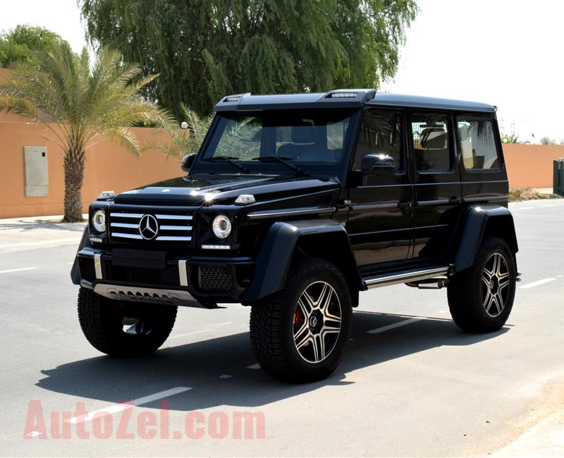 MERCEDES-BENZ G500 4X4- 2016- BLACK COLOR- 7 000 KM ONLY- 8 CYLINDER- WARRANTY- GCC