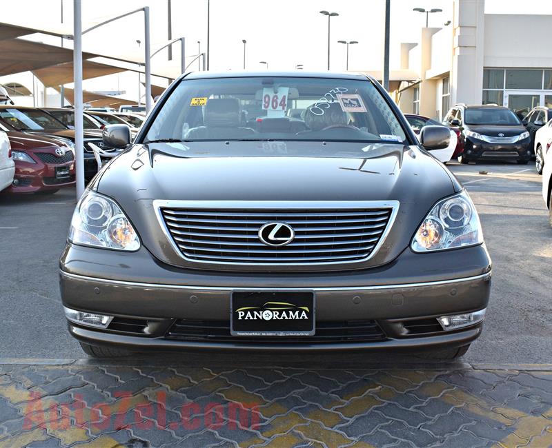 lexus ls430 model 2006 color brown car specs is american  -v8