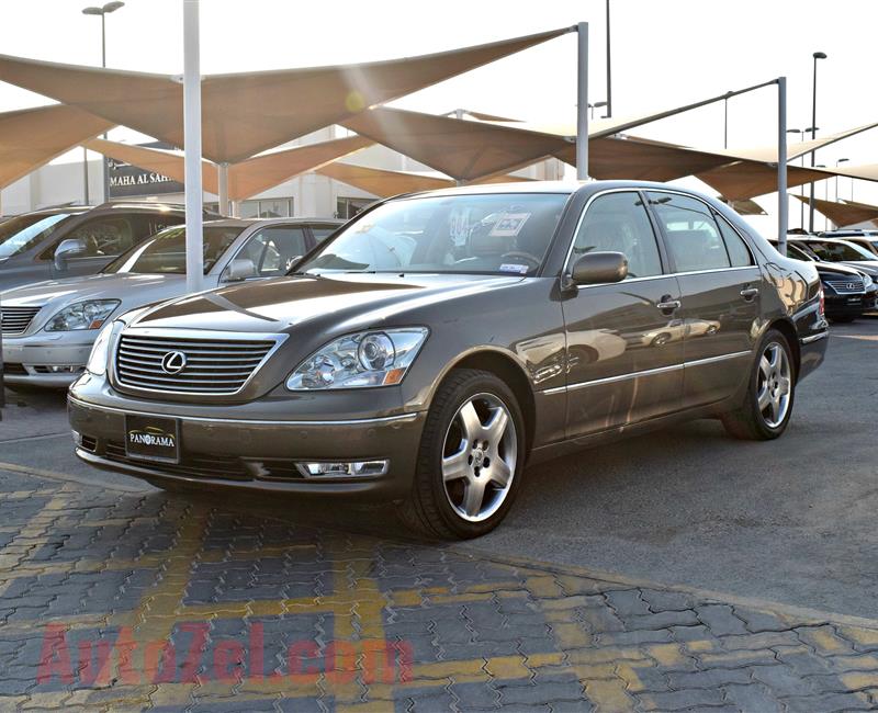 lexus ls430 model 2006 color brown car specs is american  -v8