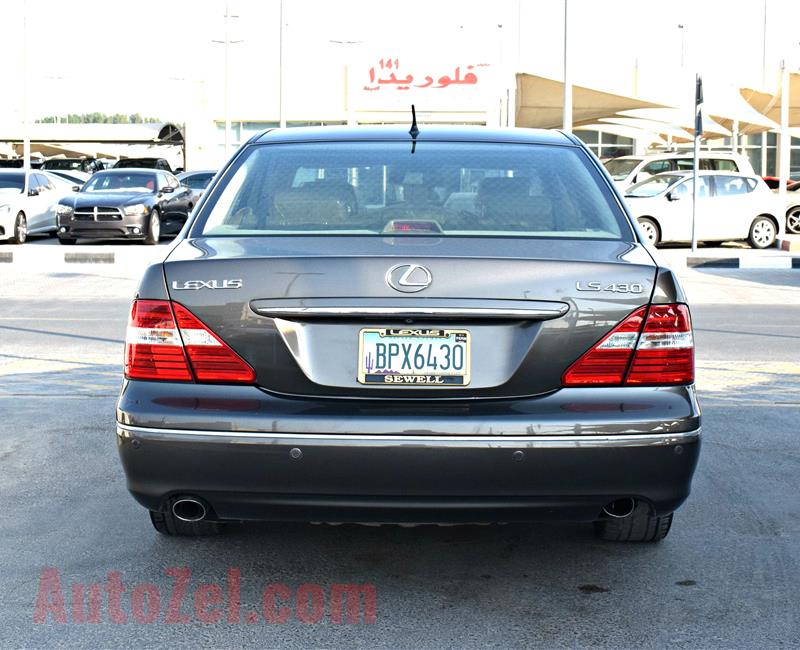 lexus ls430 model 2006 color brown car specs is american  -v8