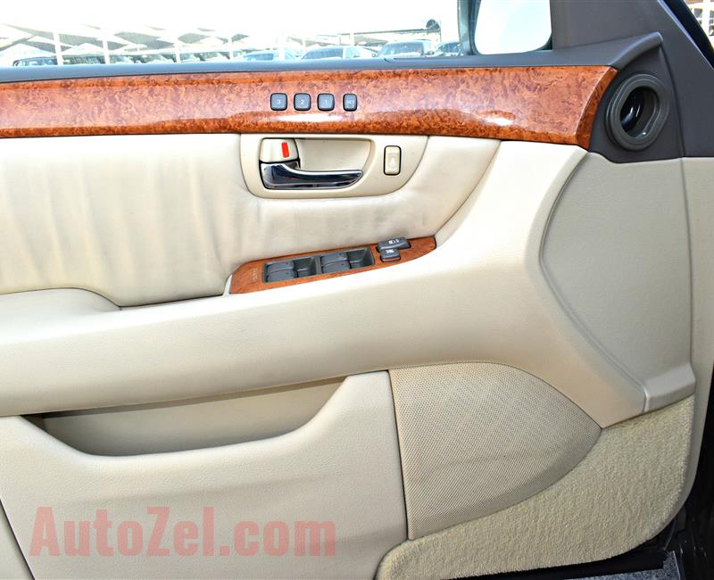 lexus ls430 model 2006 color brown car specs is american  -v8