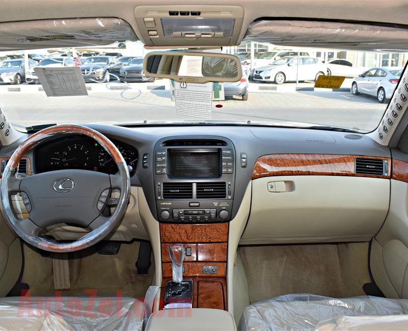lexus ls430 model 2006 color brown car specs is american  -v8