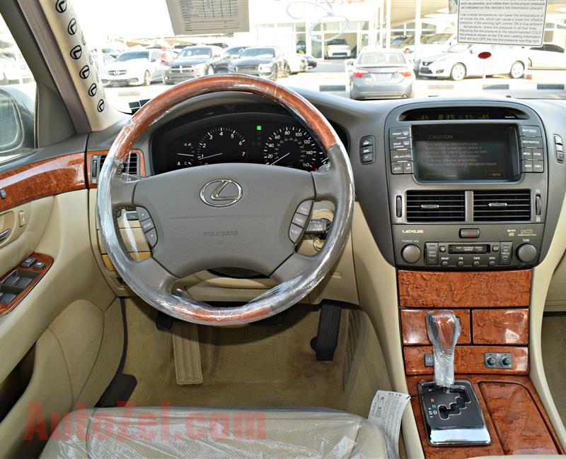 lexus ls430 model 2006 color brown car specs is american  -v8