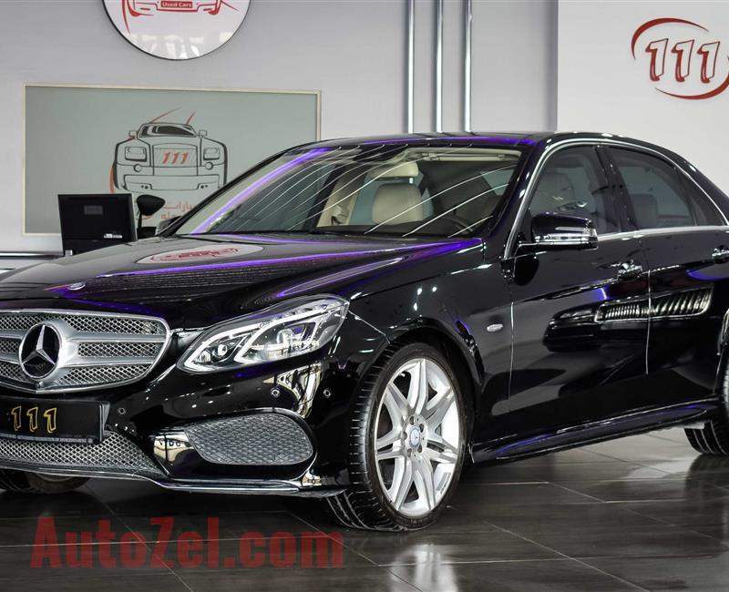 MERCEDES-BENZ E300 EDITION E- 2016 MODEL- V6- GCC SPECS