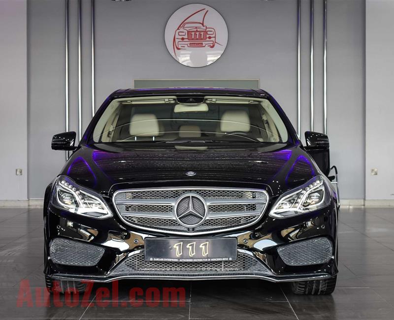 MERCEDES-BENZ E300 EDITION E- 2016 MODEL- V6- GCC SPECS