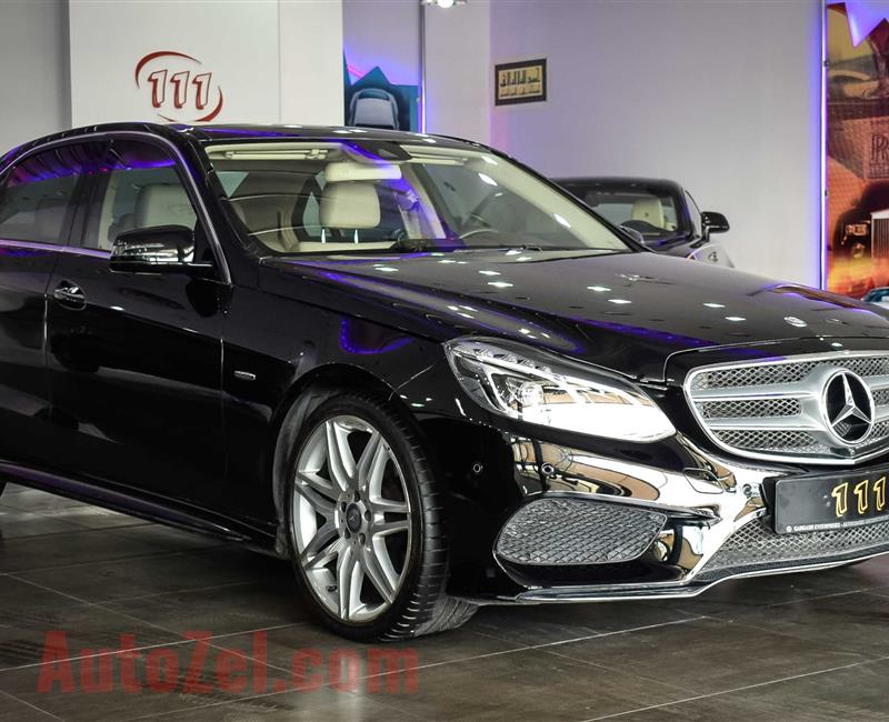 MERCEDES-BENZ E300 EDITION E- 2016 MODEL- V6- GCC SPECS