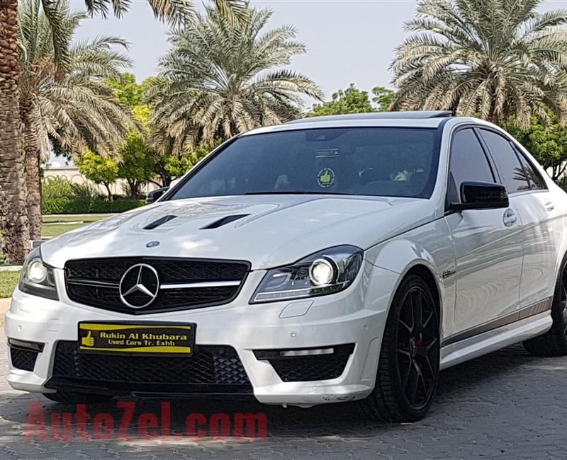 C 63 AMG/// Edition 507.Under Warranty.TOP condition.GCC.2014