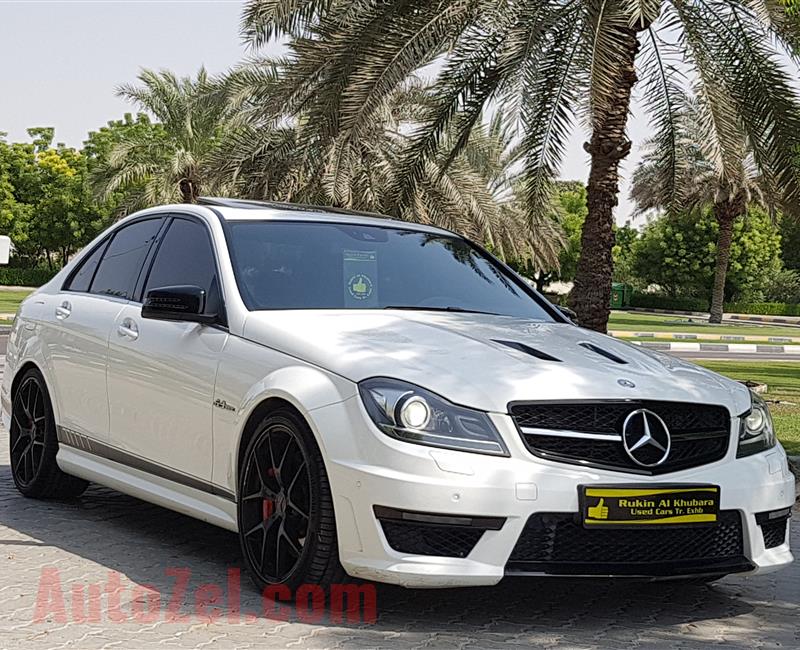 C 63 AMG/// Edition 507.Under Warranty.TOP condition.GCC.2014