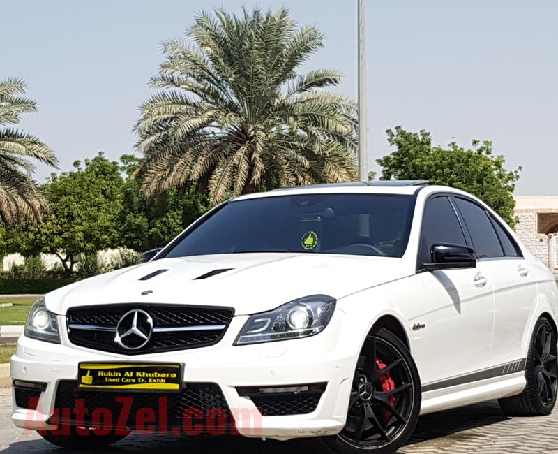 C 63 AMG/// Edition 507.Under Warranty.TOP condition.GCC.2014