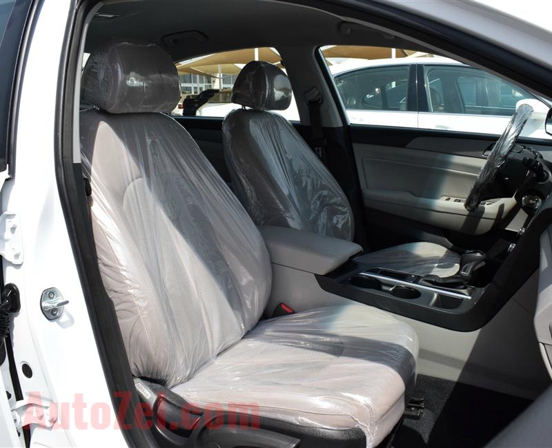 HYUNDAI SONATA- 2015- WHITE- 104 000 MILES- V4- AMERICAN SPECS
