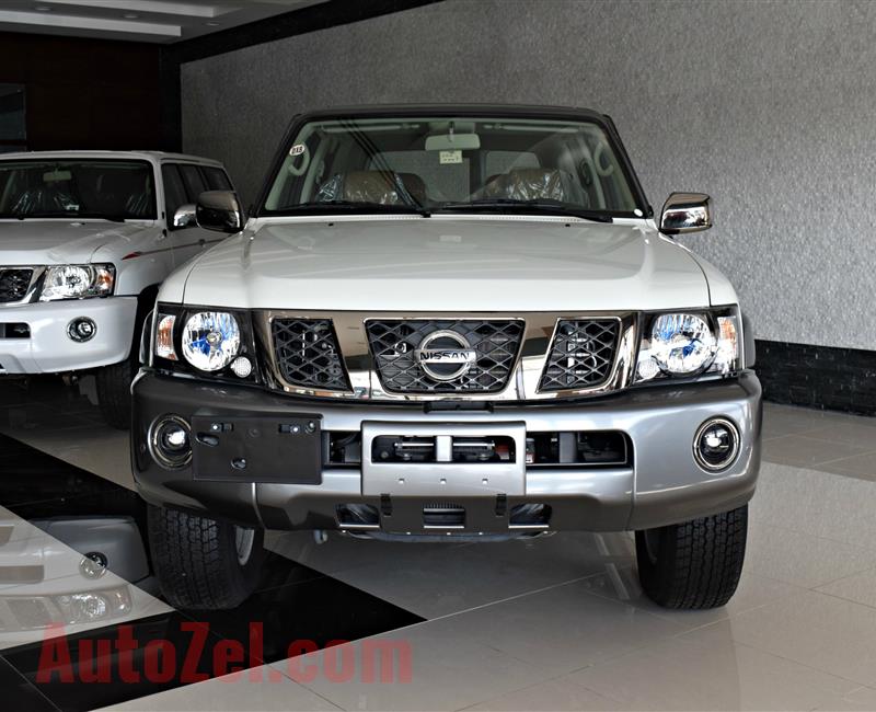 BRAND NEW NISSAN PATROL SUPER SAFARI- 2017- WHITE- V6- GCC