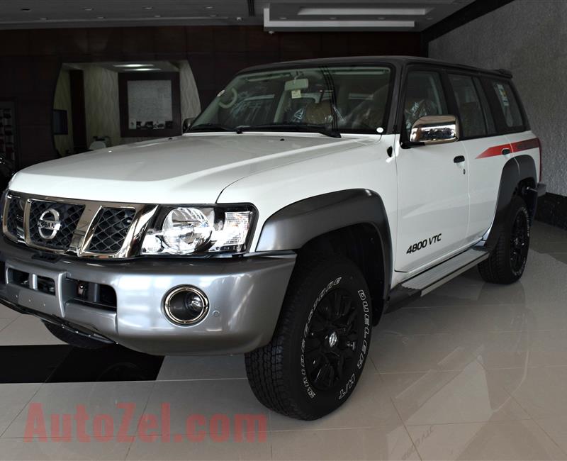 BRAND NEW NISSAN PATROL SUPER SAFARI- 2017- WHITE- V6- GCC