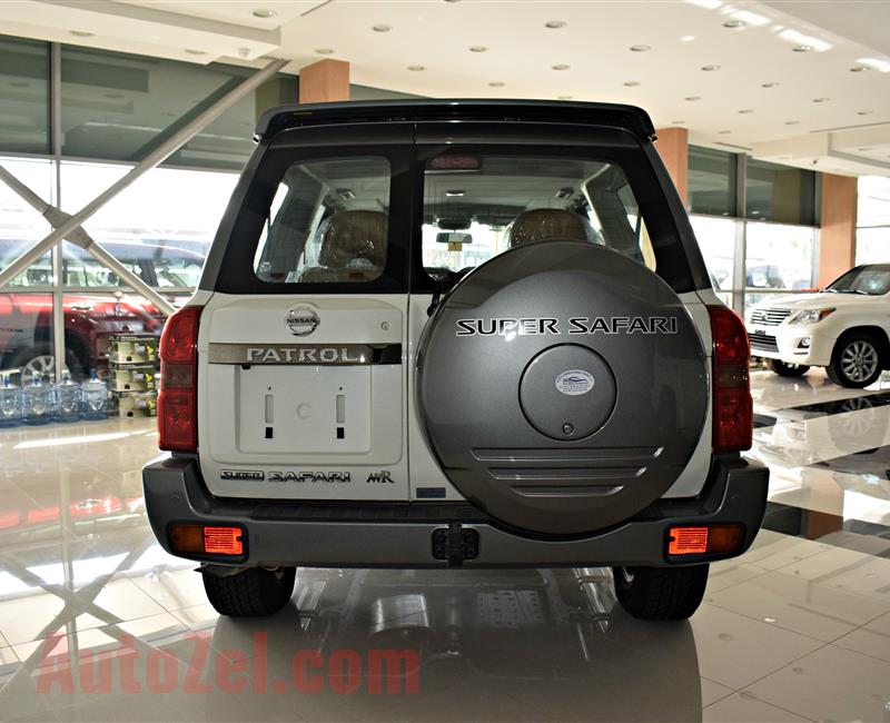 BRAND NEW NISSAN PATROL SUPER SAFARI- 2017- WHITE- V6- GCC