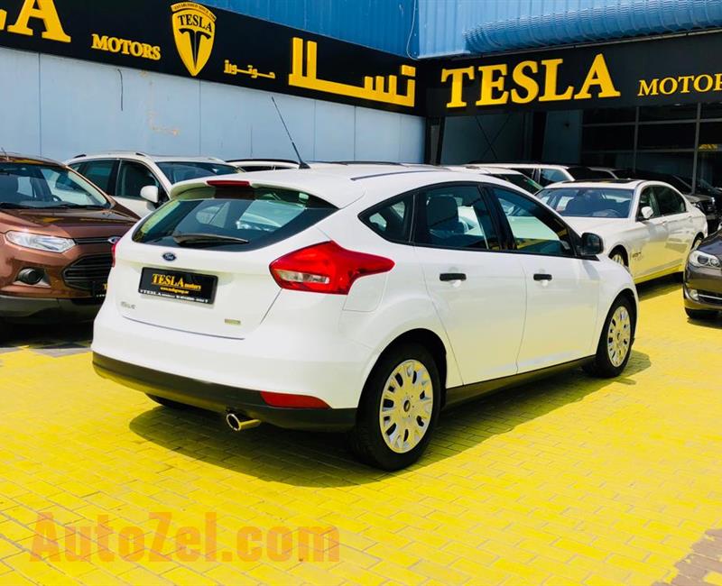 Ford Focus ECO-BOOST 2016, GCC! Dealer Warranty: 30/11/2020 [ONLY 686 DHS MONTHLY, 0% DOWN PAYMENT!]
