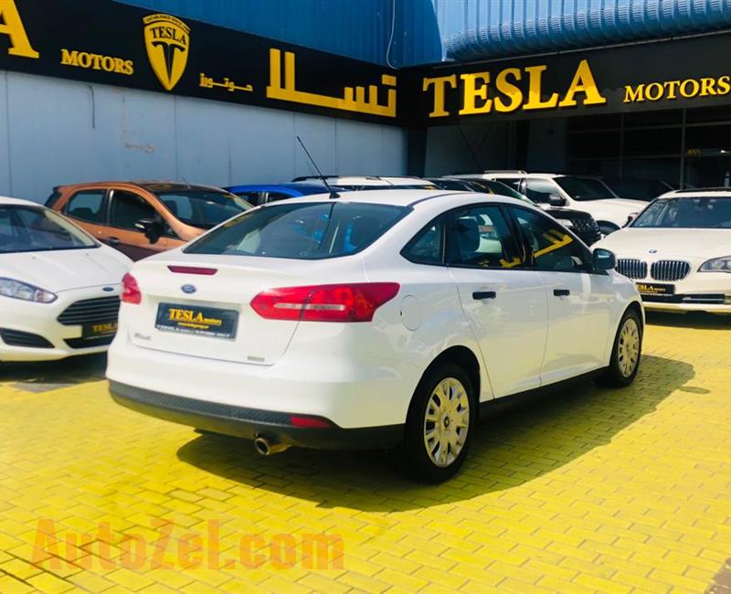 Ford Focus ECO-BOOST 2016, GCC [SEDAN] ! Dealer Warranty: 30/11/2020 [ONLY 599 DHS MONTHLY, 0% DOWN]