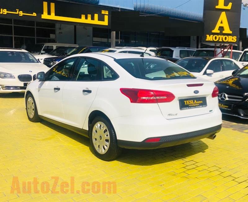 Ford Focus ECO-BOOST 2016, GCC [SEDAN] ! Dealer Warranty: 30/11/2020 [ONLY 599 DHS MONTHLY, 0% DOWN]