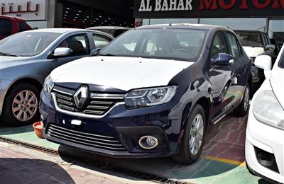 BRAND NEW RENAULT SYMBOL- 2017- BLUE- V4- GCC SPECS