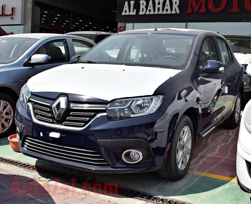 BRAND NEW RENAULT SYMBOL- 2017- BLUE- V4- GCC SPECS