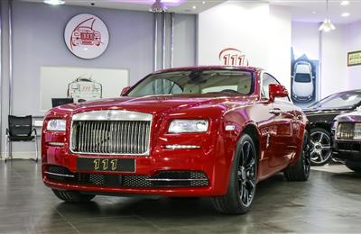 ROLLS ROYCE WRAITH- 2014- 106 400 KM- V12- GCC SPECS