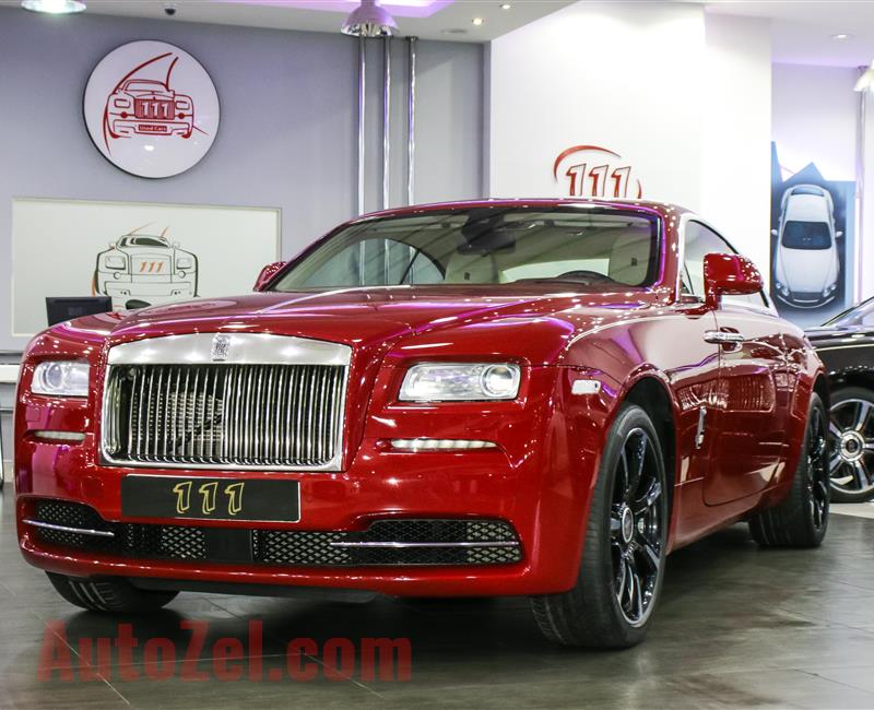 ROLLS ROYCE WRAITH- 2014- 106 400 KM- V12- GCC SPECS