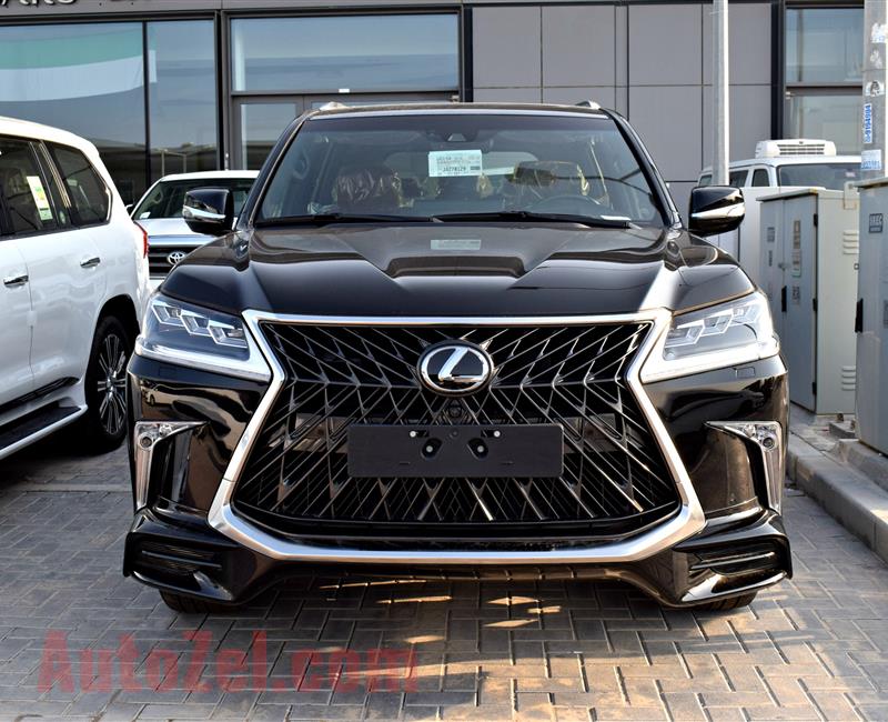 LEXUS LX570 SPORT, V8-5.7- 2018- BLACK- BRAND NEW, 0 KM- GCC