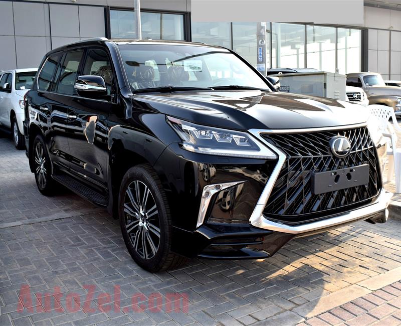 LEXUS LX570 SPORT, V8-5.7- 2018- BLACK- BRAND NEW, 0 KM- GCC