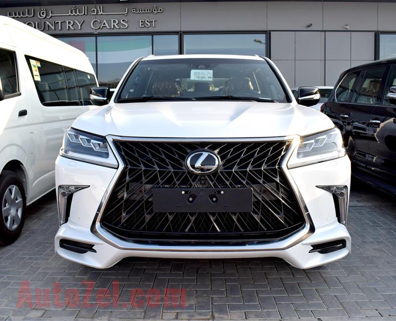 LEXUS LX570 SPORT, V8-5.7- 2018- WHITE- BRAND NEW, 0 KM- GCC