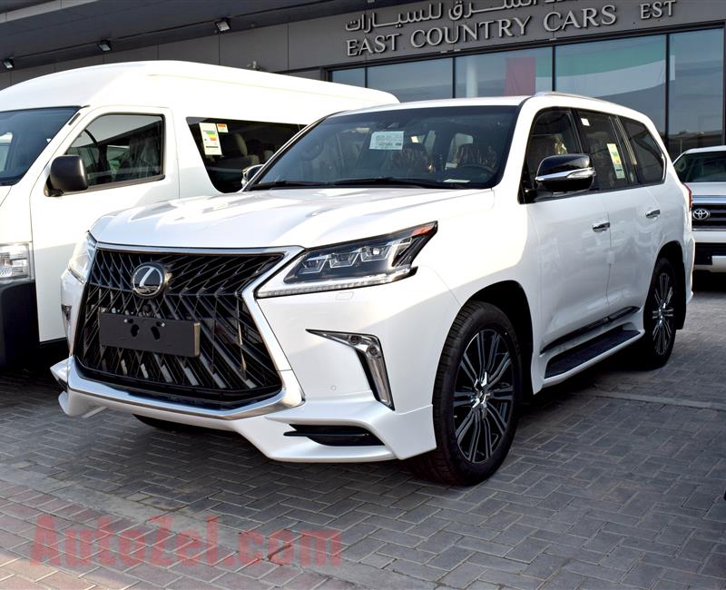 LEXUS LX570 SPORT, V8-5.7- 2018- WHITE- BRAND NEW, 0 KM- GCC