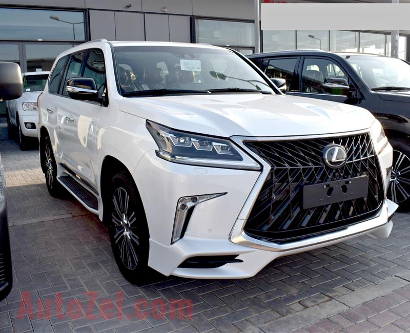 LEXUS LX570 SPORT, V8-5.7- 2018- WHITE- BRAND NEW, 0 KM- GCC