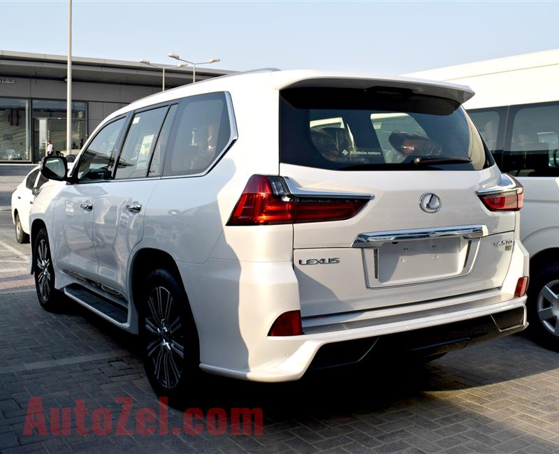 LEXUS LX570 SPORT, V8-5.7- 2018- WHITE- BRAND NEW, 0 KM- GCC