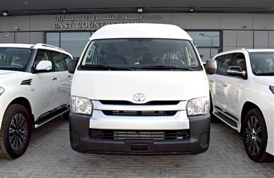 TOYOTA HIACE, V6- 2018- WHITE- BRAND NEW, 0 KM- GCC