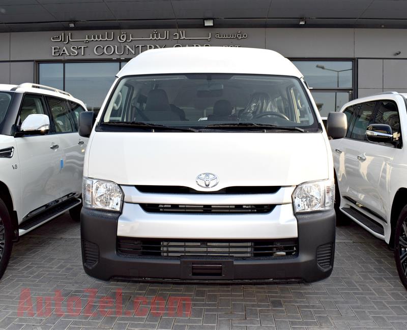 TOYOTA HIACE, V6- 2018- WHITE- BRAND NEW, 0 KM- GCC