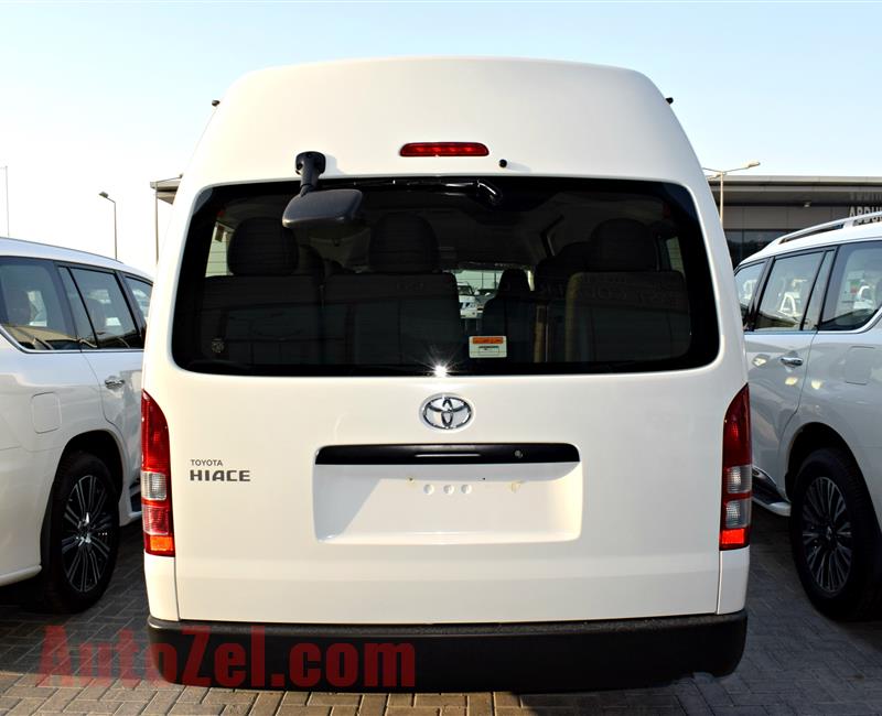 TOYOTA HIACE, V6- 2018- WHITE- BRAND NEW, 0 KM- GCC