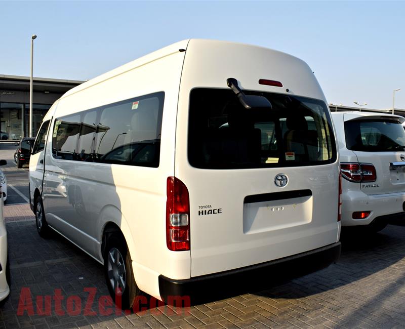 TOYOTA HIACE, V6- 2018- WHITE- BRAND NEW, 0 KM- GCC