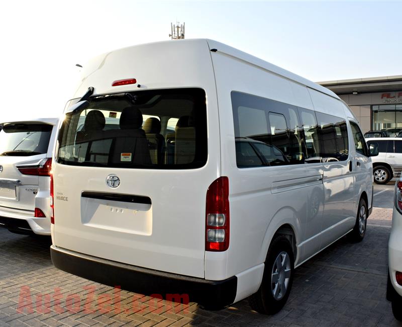 TOYOTA HIACE, V6- 2018- WHITE- BRAND NEW, 0 KM- GCC