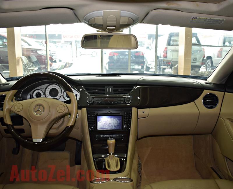 MERCEDES-BENZ CLS350- 2010- BLUE- 108,000 KM- V6- GCC