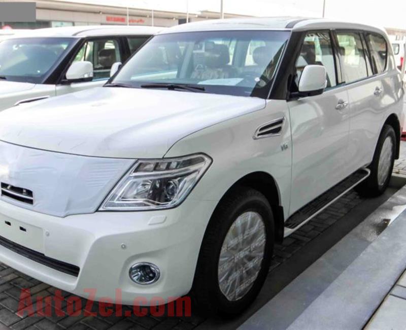 NISSAN PATROL TITANIUM LE, V8- 2018- WHITE- BRAND NEW, 0 KM- GCC