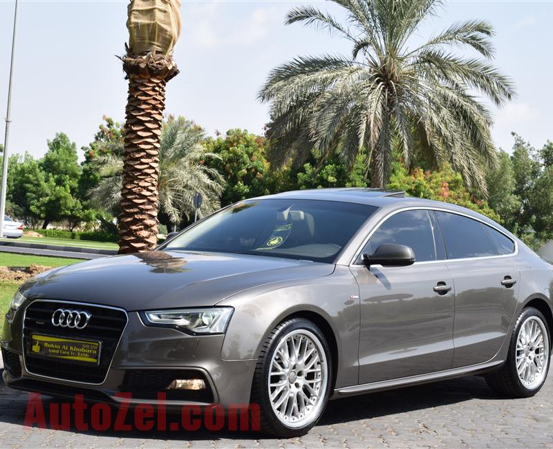 AUDI A5 QUATTRO S LINE.3.0L 6 CYLINDER.SUPERCHARGED 2014 MODEL 