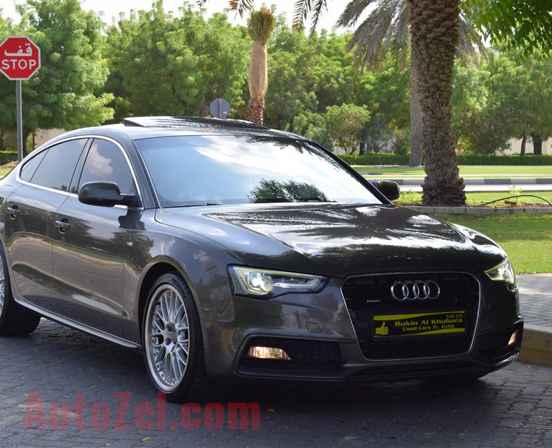 AUDI A5 QUATTRO S LINE.3.0L 6 CYLINDER.SUPERCHARGED 2014 MODEL 