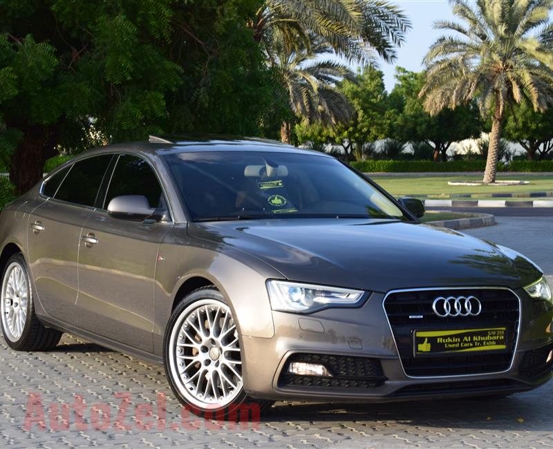 AUDI A5 QUATTRO S LINE.3.0L 6 CYLINDER.SUPERCHARGED 2014 MODEL 