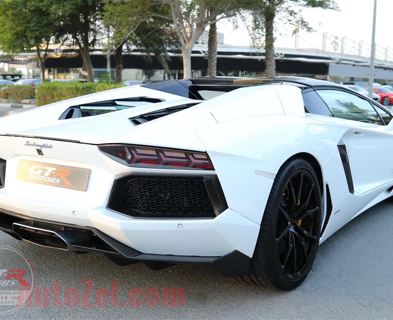 LAMBORGHINI AVENTADOR ROADSTER | 2015 | GCC | Warranty Available