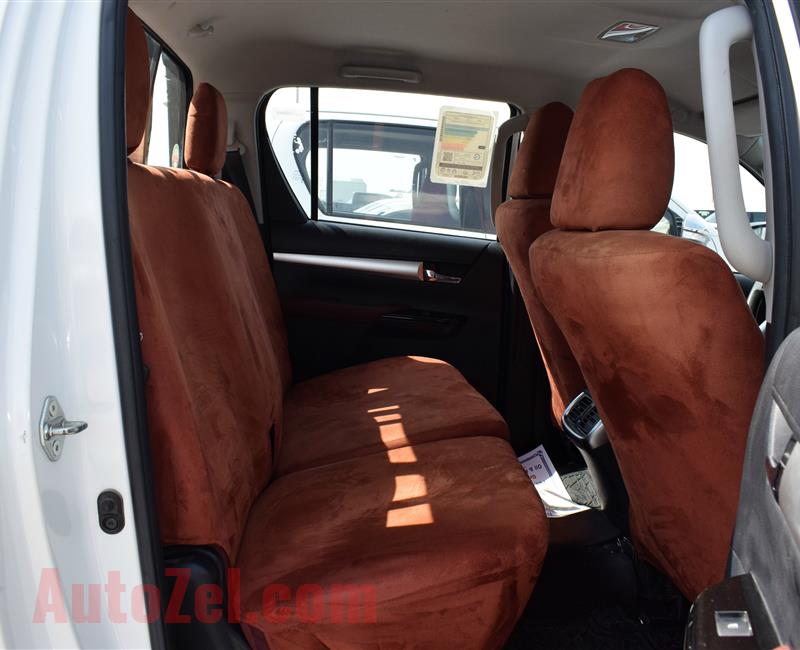 TOYOTA HILUX GLX- DOUBLE CABIN- 2017- WHITE- 27 000 KM- GCC