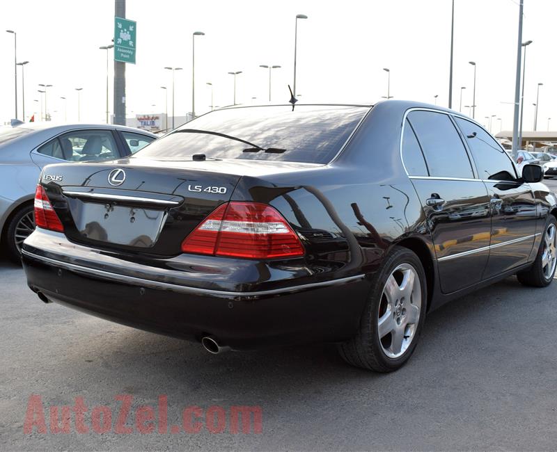 LEXUS LS430- 2006- BLACK- 195 000 MILES- AMERICAN SPECS