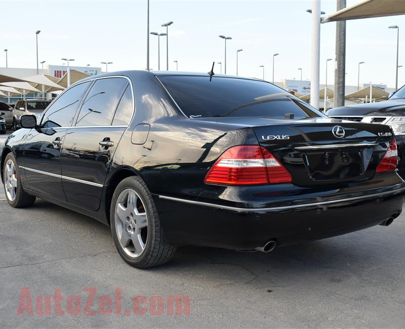 LEXUS LS430- 2006- BLACK- 195 000 MILES- AMERICAN SPECS