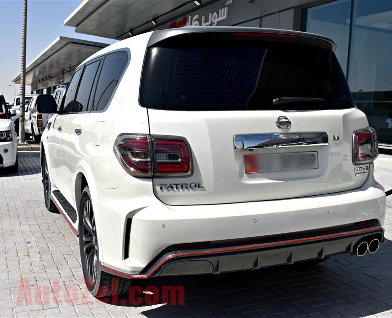 NISSAN PATROL NISMO, V8- 2017- WHITE- 120 000 KM- GCC