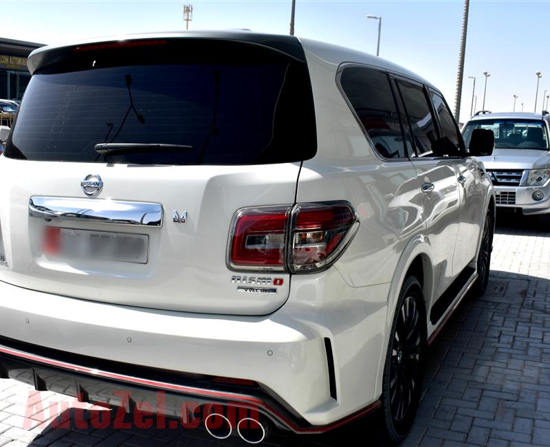 NISSAN PATROL NISMO, V8- 2017- WHITE- 120 000 KM- GCC