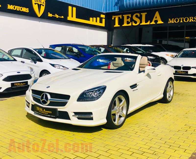 Mercedes-Benz SLK 250 2013 ///AMG GCC! ONE YEAR WARRANTY UNLIMITED KM! ///F/S/H! [ONLY 1,115 DHS MONTHLY!]