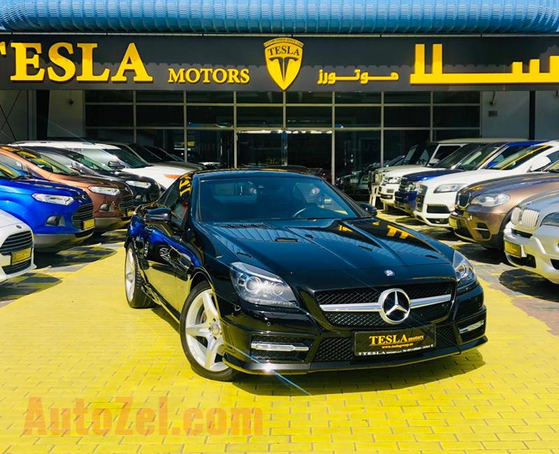 Mercedes-Benz SLK 350 2013 ///AMG V6 GCC! ONE YEAR WARRANTY UNLIMITED KM F/S/H! [ONLY 1,394 DHS MONTHLY]