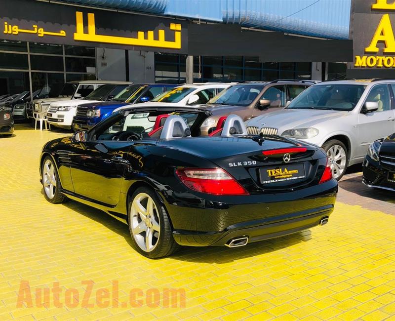Mercedes-Benz SLK 350 2013 ///AMG V6 GCC! ONE YEAR WARRANTY UNLIMITED KM F/S/H! [ONLY 1,394 DHS MONTHLY]